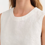 Shaina Mote Apparel Womens Blouses Cielo Top in Natural