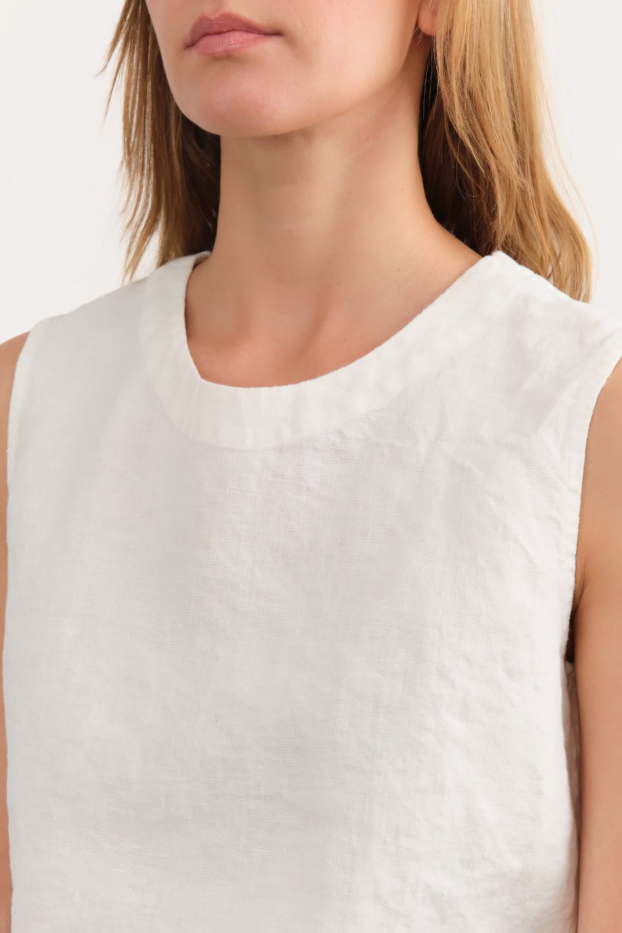 Shaina Mote Apparel Womens Blouses Cielo Top in Natural