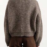 Shaina Mote Apparel Womens Sweaters Classic Crewneck Sweater in Dusk