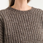 Shaina Mote Apparel Womens Sweaters Classic Crewneck Sweater in Dusk