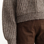 Shaina Mote Apparel Womens Sweaters Classic Crewneck Sweater in Dusk