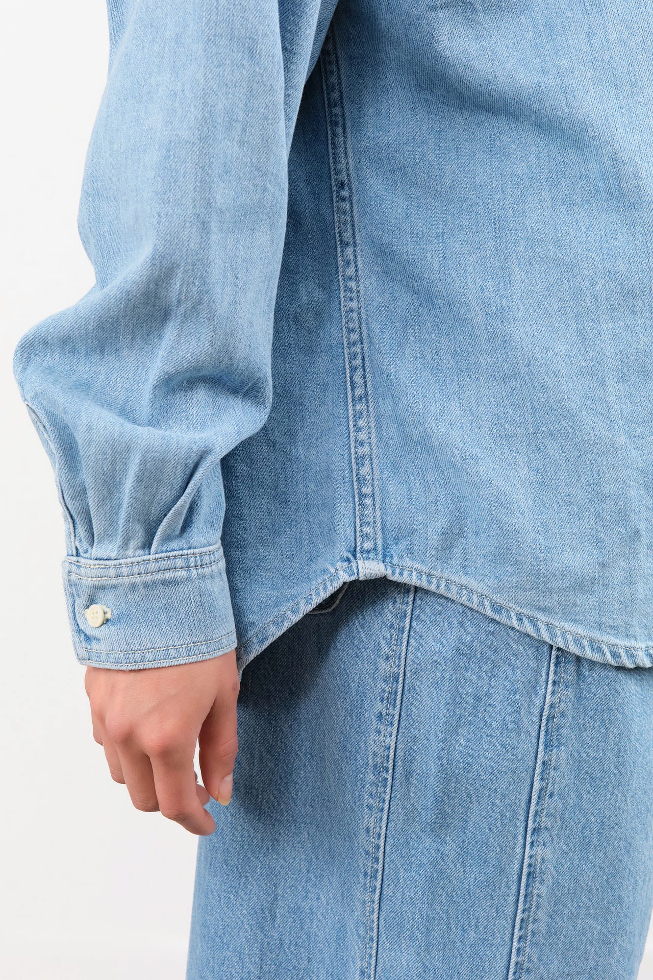 Shaina Mote Apparel Womens Outerwear Shaina Mote Denim Overshirt