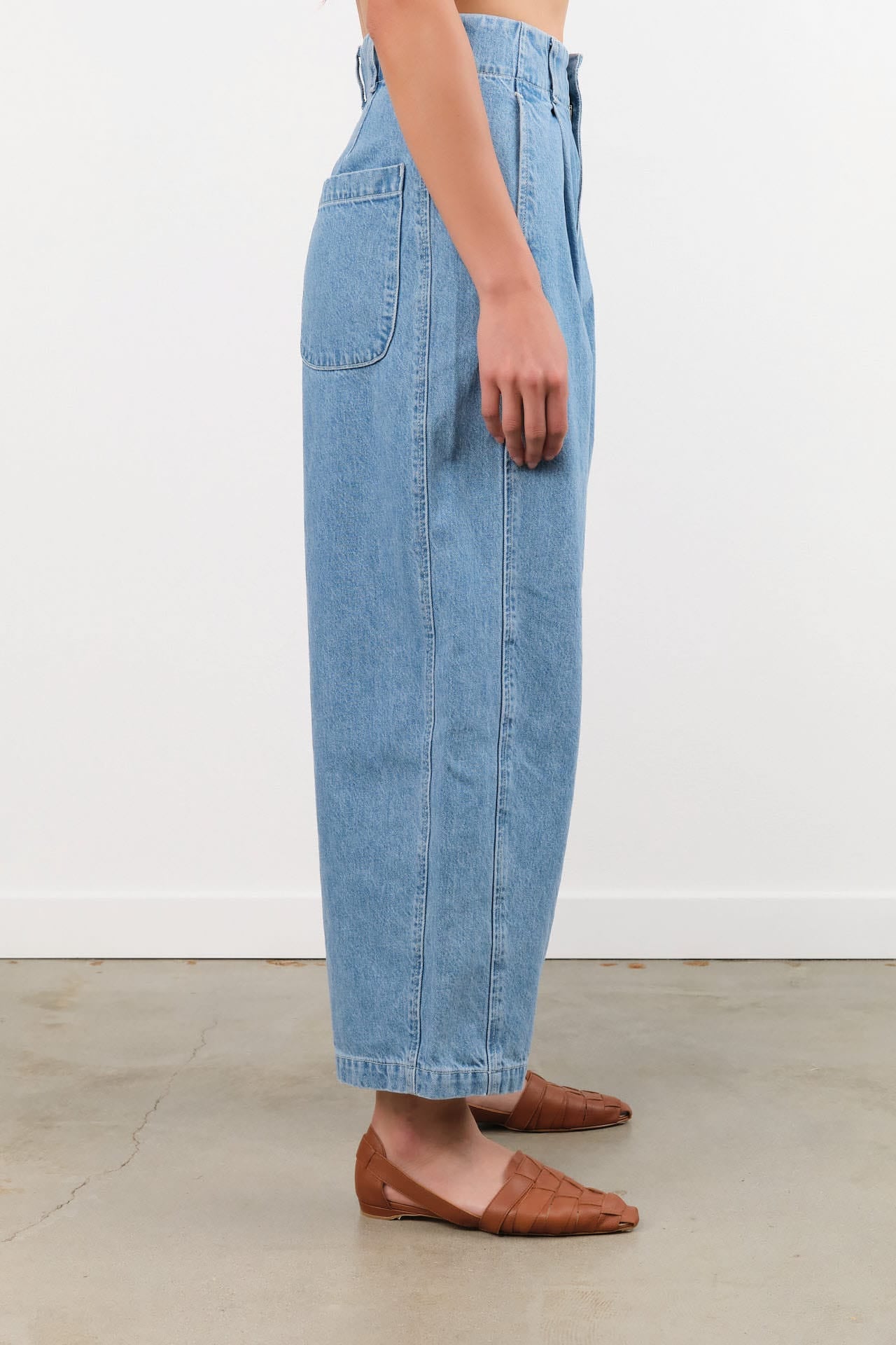 Shaina Mote Apparel Womens Denim Emil Pant in Superwash