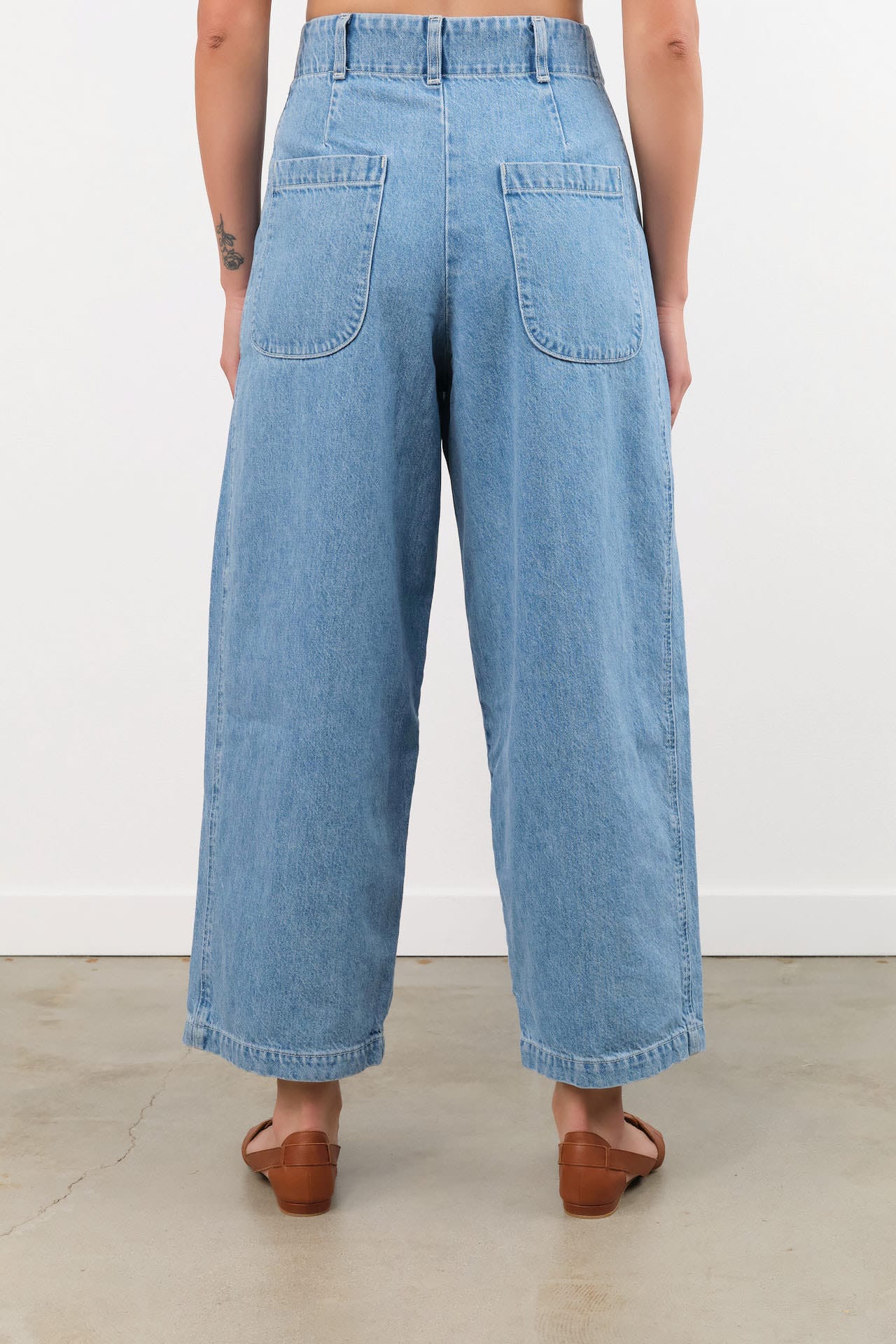 Shaina Mote Apparel Womens Denim Emil Pant in Superwash