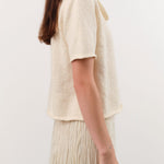 Shaina Mote Apparel Womens Blouses Lace Collar Tee