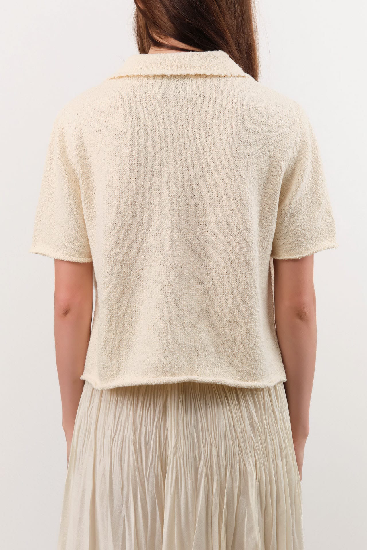 Shaina Mote Apparel Womens Blouses Lace Collar Tee
