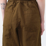 High Waisted Painter Pant in Dark Olive Green by Shaina Mote Designer Brand 