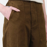 Dark Olive Painter Pant by Shaina Mote