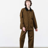 Shaina Mote Painter Pant in Dark Olive 