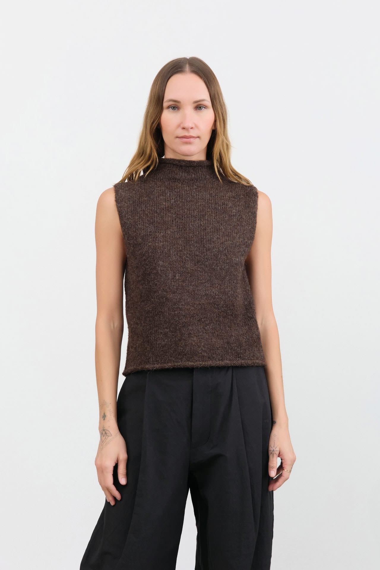 Shaina Mote Apparel Womens Sweaters Roll Vest