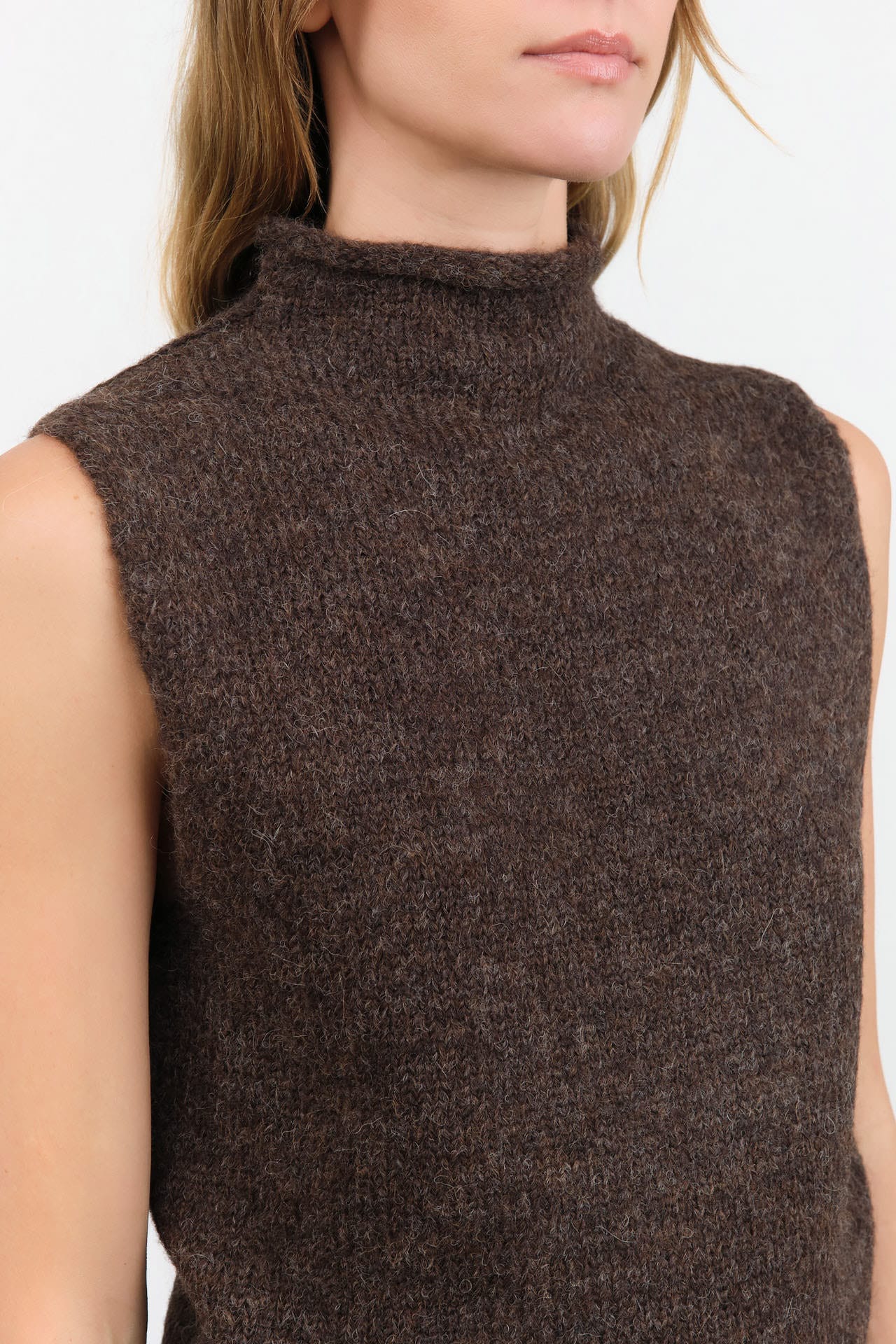 Shaina Mote Apparel Womens Sweaters Roll Vest
