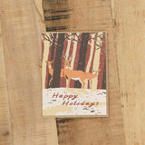 Small Adventure Craft Stationery Deer Happy Holidays Card