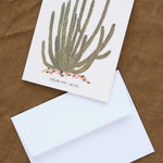 Organ Pipe Cactus Card with envelope