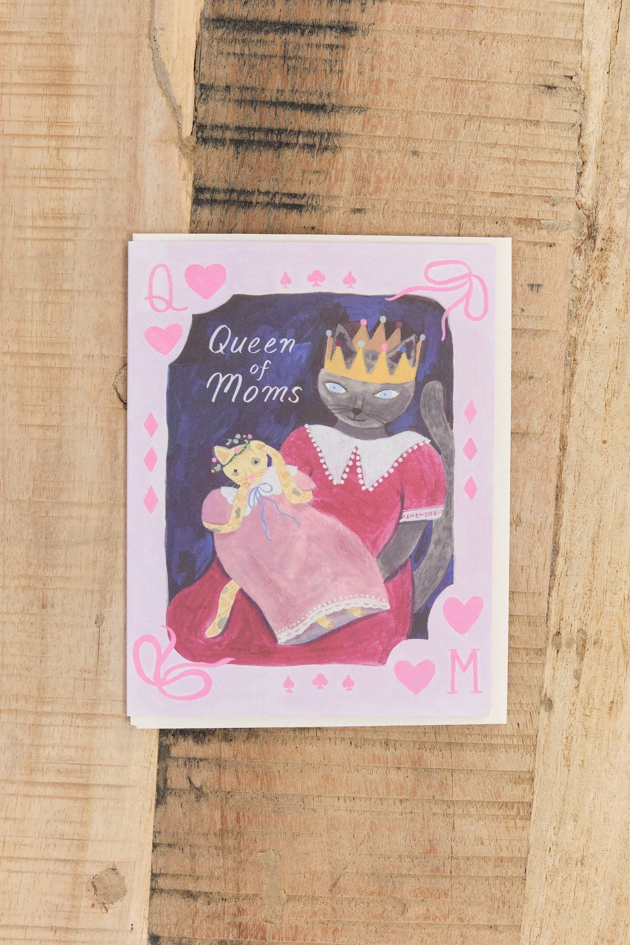 Small Adventure Craft Stationery Queen of Moms Card