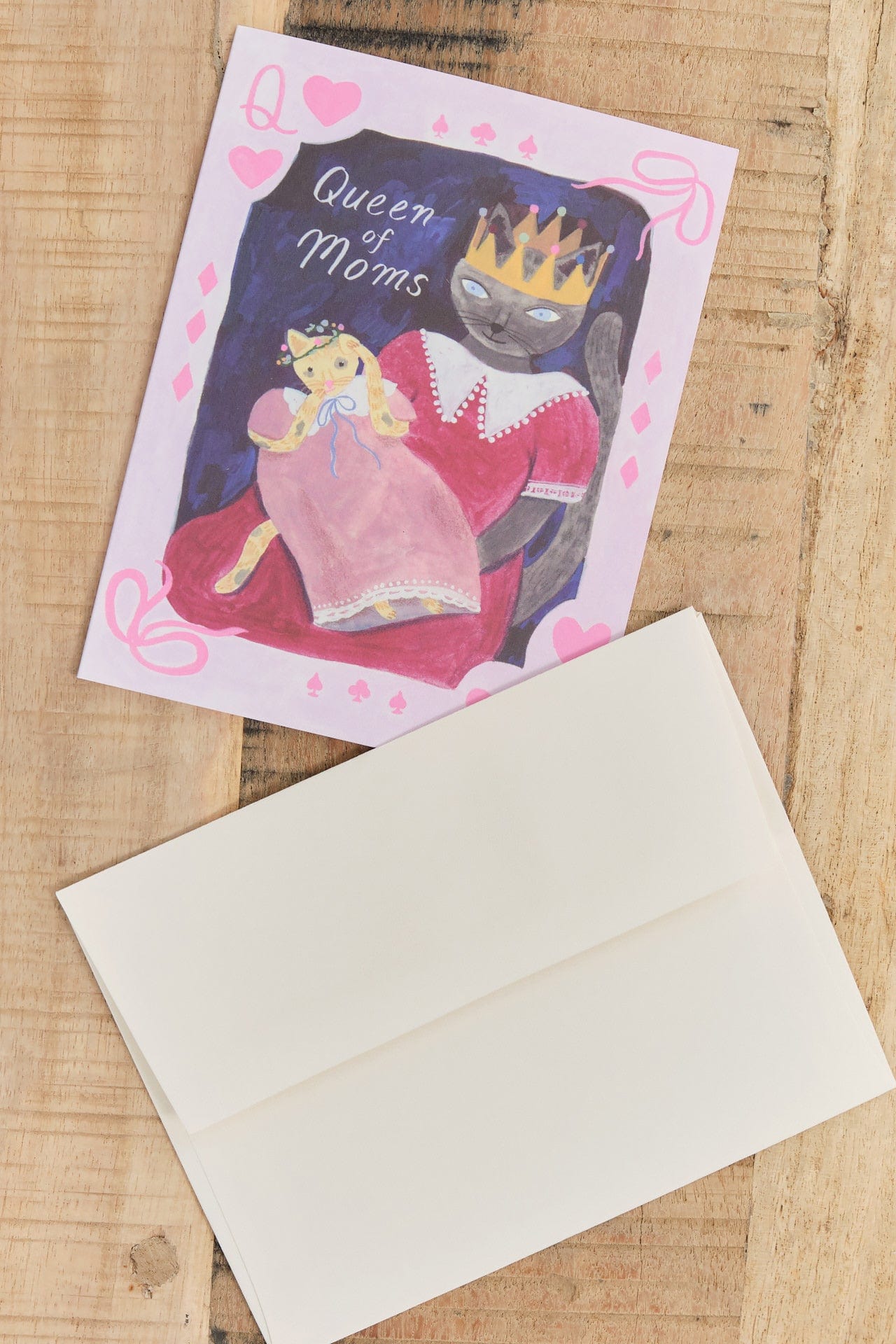 Small Adventure Craft Stationery Queen of Moms Card