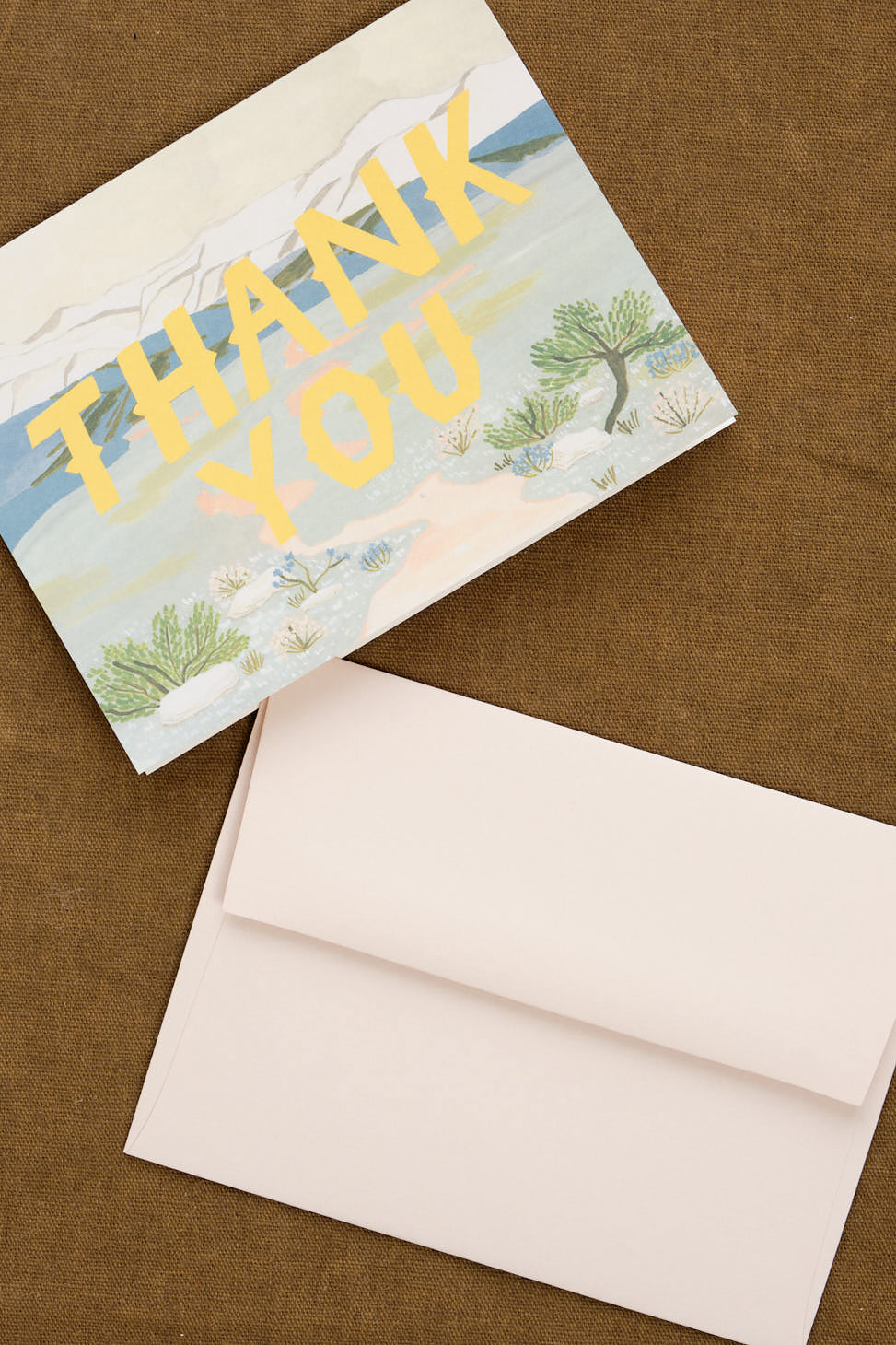 Thank You Tundra Card with envelope
