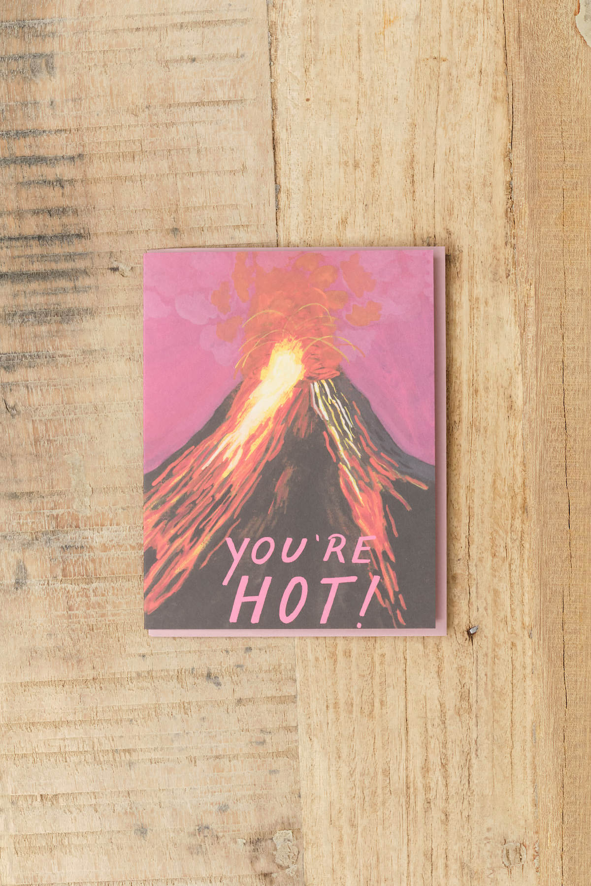 Small Adventure Volcanos Are Hot Card