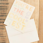 Small Adventure Craft Stationery You're the Coolest Card