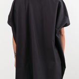 Sofie D'Hoore Apparel Womens Blouses Balder Wide Short Sleeve Shirt in Black