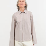 Sofie D'Hoore Apparel Womens Blouses Belone Short Button Down Shirt