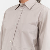 Sofie D'Hoore Apparel Womens Blouses Belone Short Button Down Shirt