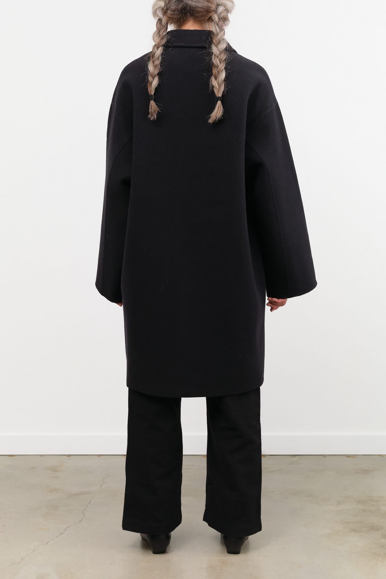 Sofie D'Hoore Apparel Womens Jackets Carmine Long Jacket in Midnight