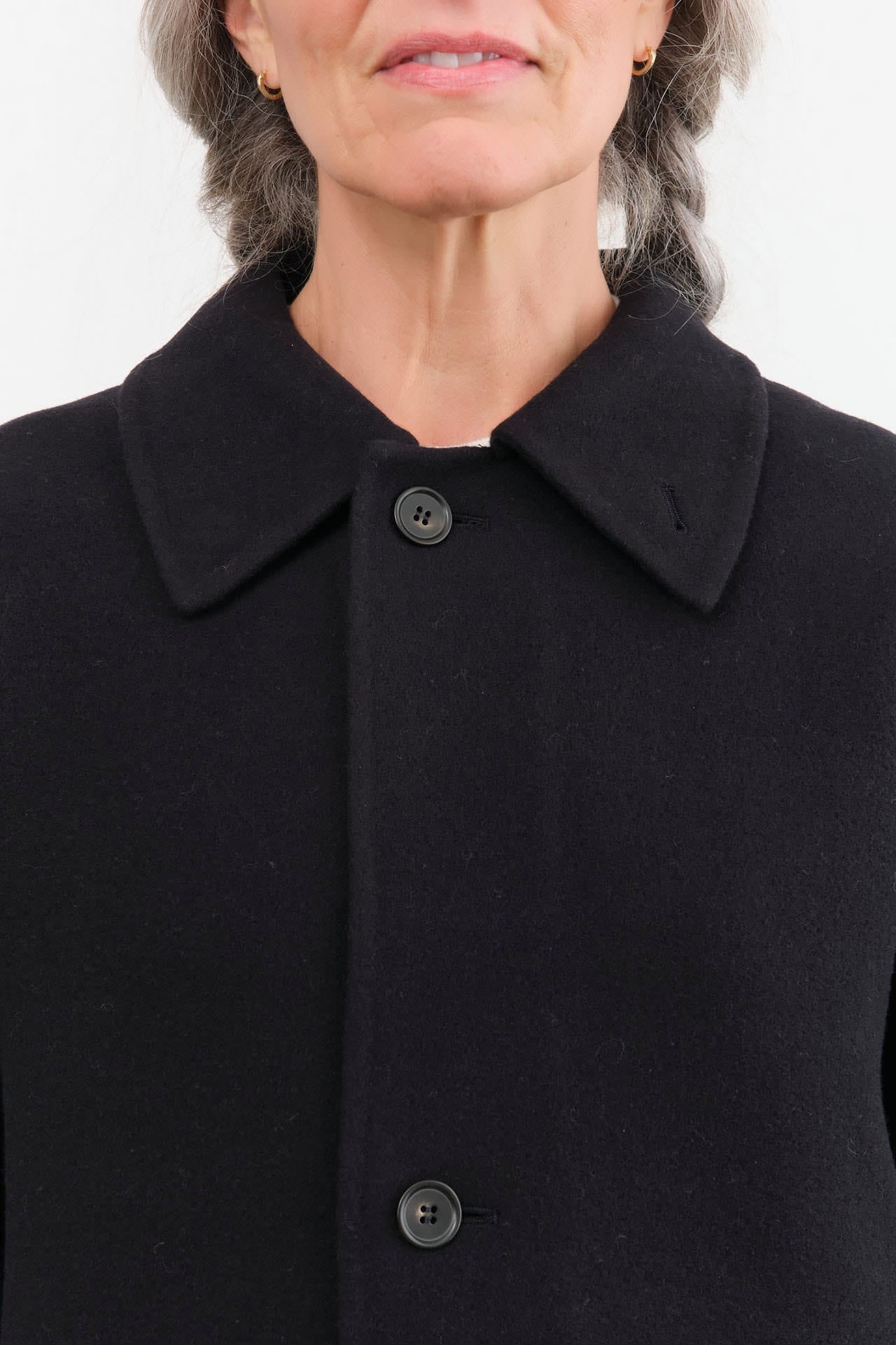 Sofie D'Hoore Apparel Womens Jackets Carmine Long Jacket in Midnight