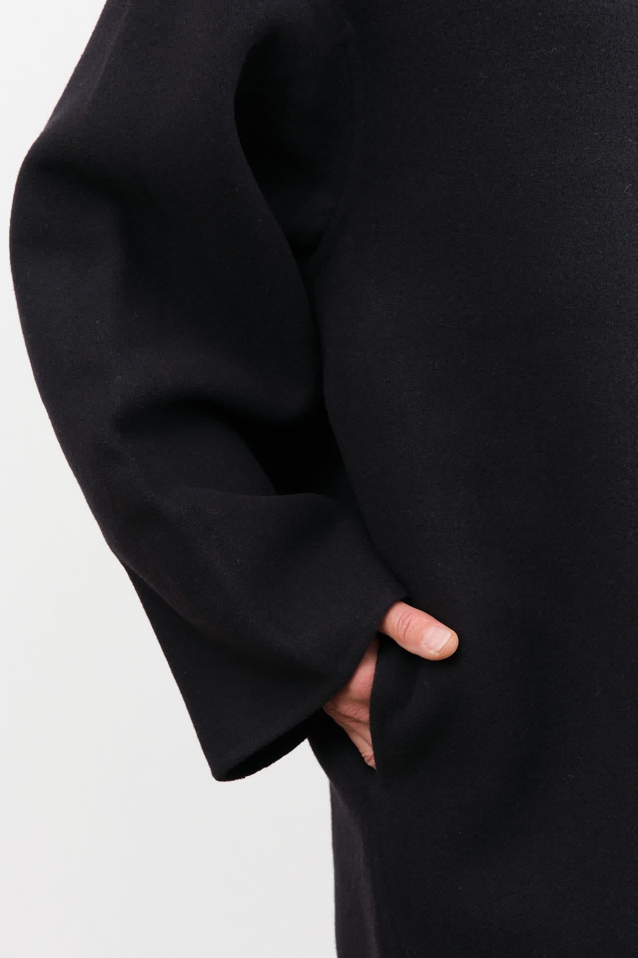 Sofie D'Hoore Apparel Womens Jackets Carmine Long Jacket in Midnight