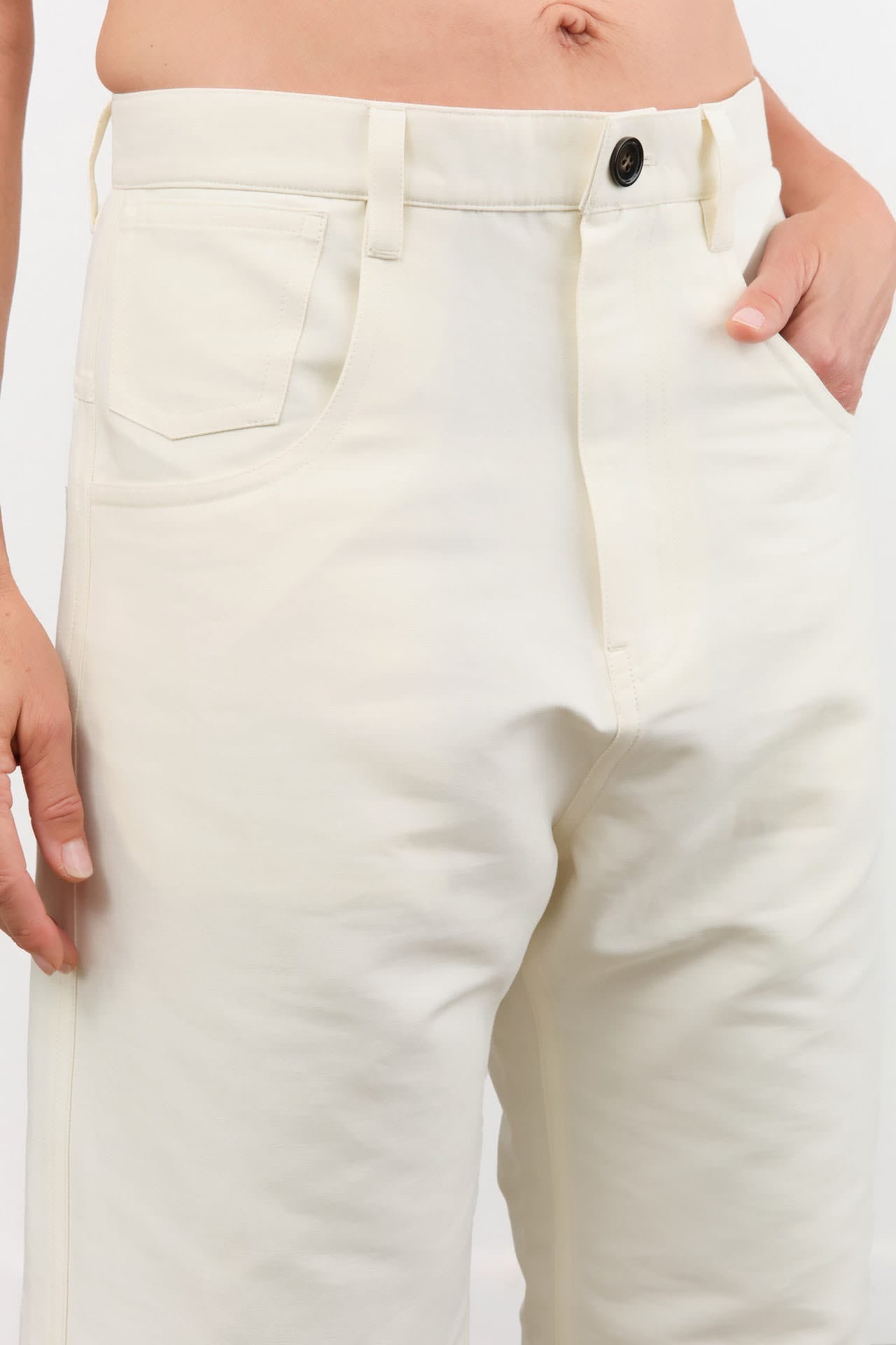 Sofie D'Hoore Apparel Womens Pants Phill Low Crotch Chino Trouser