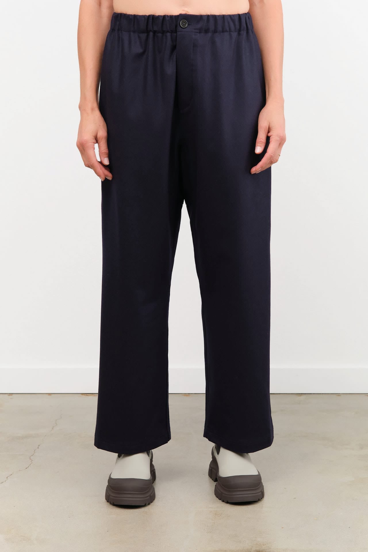 Sofie D'Hoore Apparel Womens Pants Wool Pinot Relaxed Low Crotch Pant