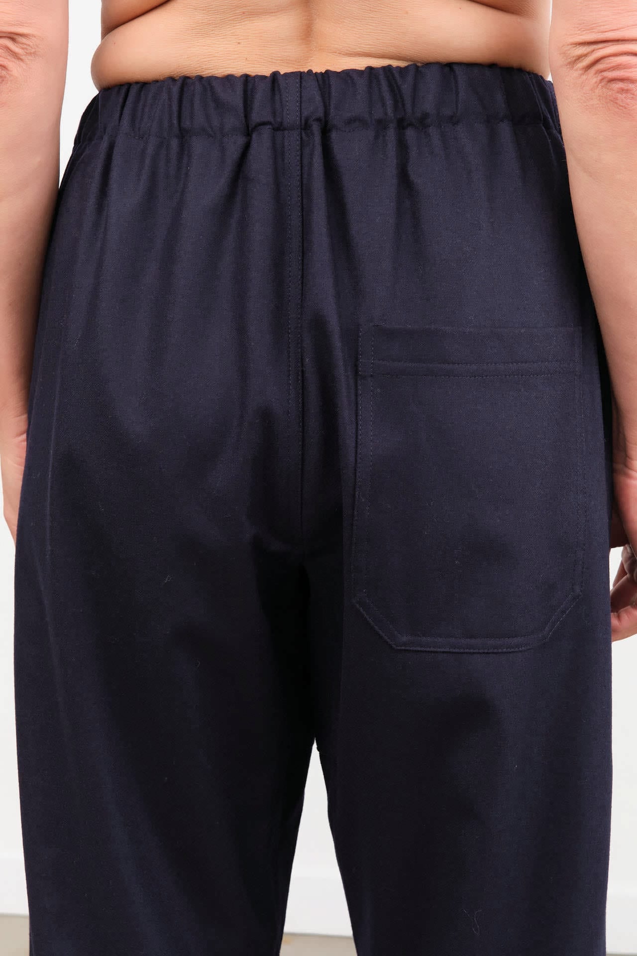 Sofie D'Hoore Apparel Womens Pants Wool Pinot Relaxed Low Crotch Pant