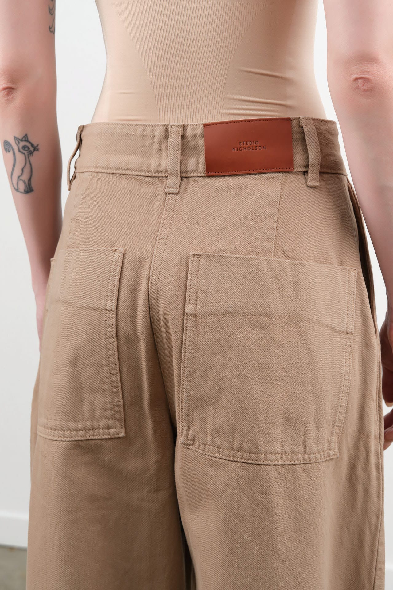 Studio Nicholson Apparel Womens Denim Chalco Denim Pant