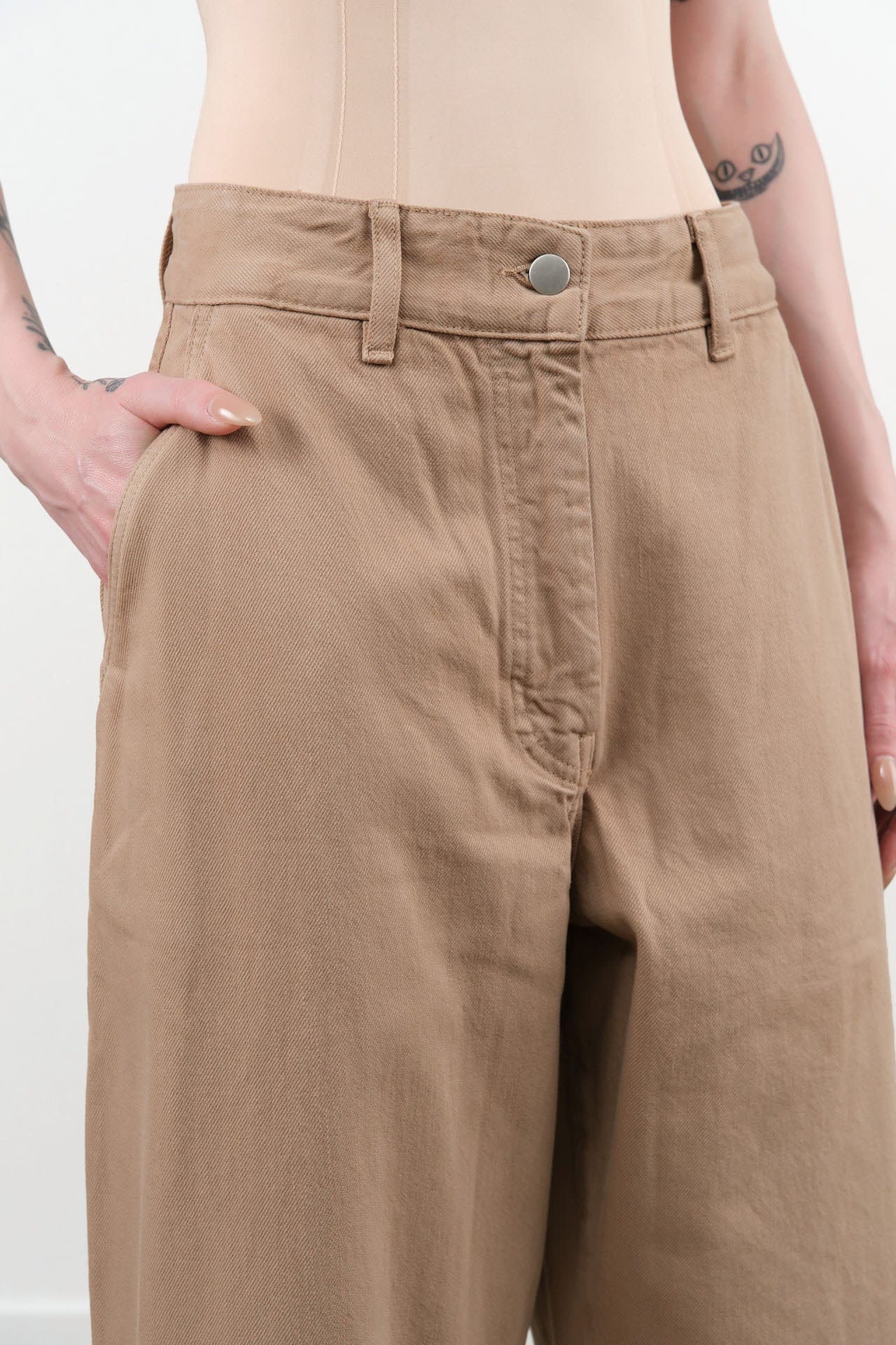 Studio Nicholson Apparel Womens Denim Chalco Denim Pant