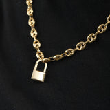 Stephanie Windsor Padlock Charm Clasp