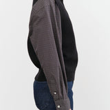 Studio Nicholson Apparel Womens Sweaters Aurel Crew Neck Half Placket Vest
