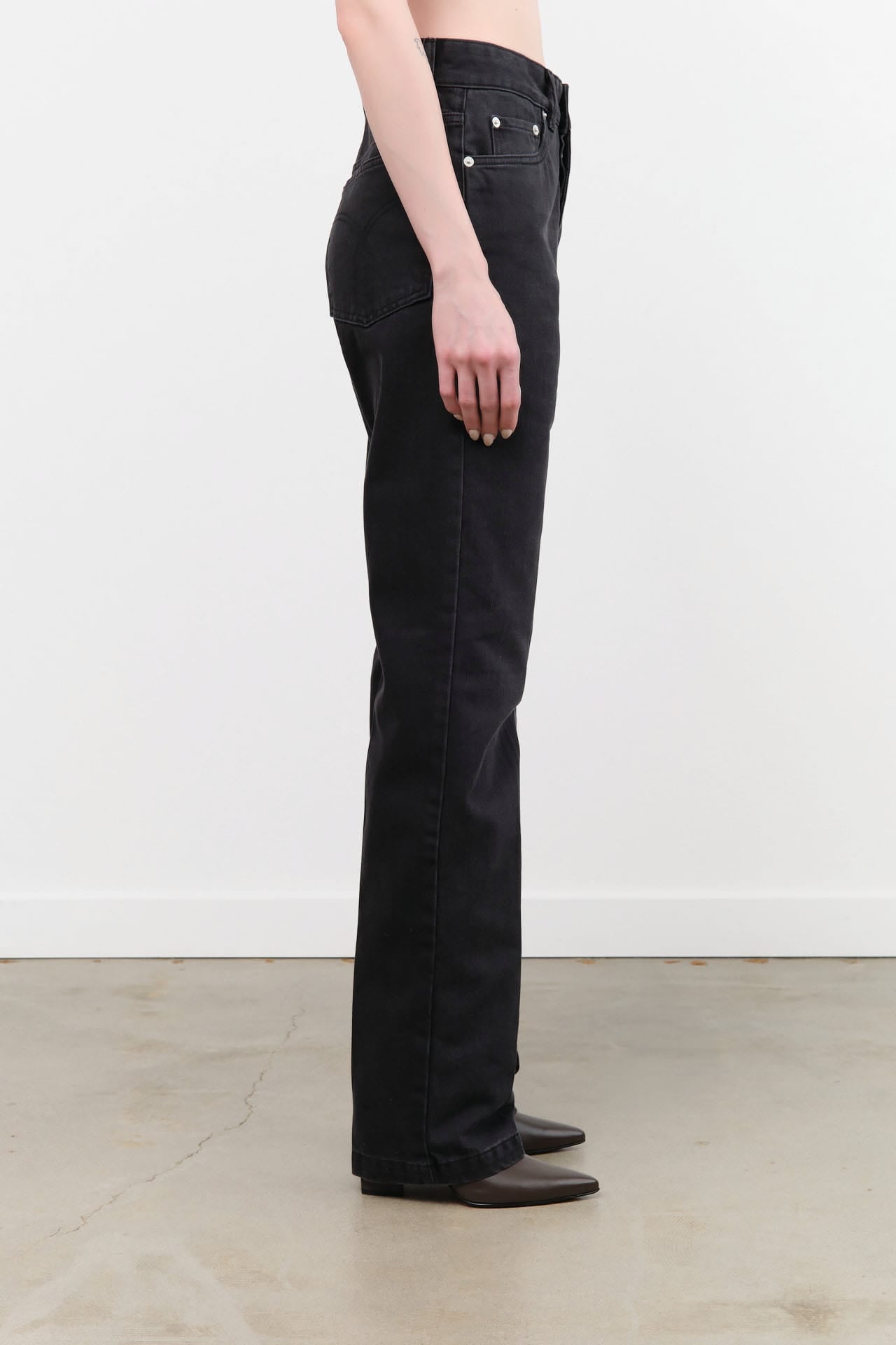 Studio Nicholson Apparel Womens Denim Barra Square Pocket Jean