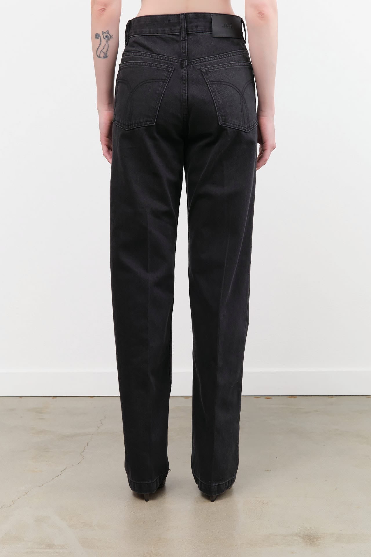 Studio Nicholson Apparel Womens Denim Barra Square Pocket Jean