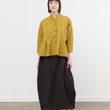 Studio Nicholson Apparel Womens Skirts Bryde Deep Pleat Curved Skirt