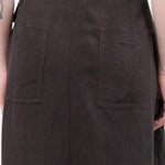 Studio Nicholson Apparel Womens Skirts Bryde Deep Pleat Curved Skirt