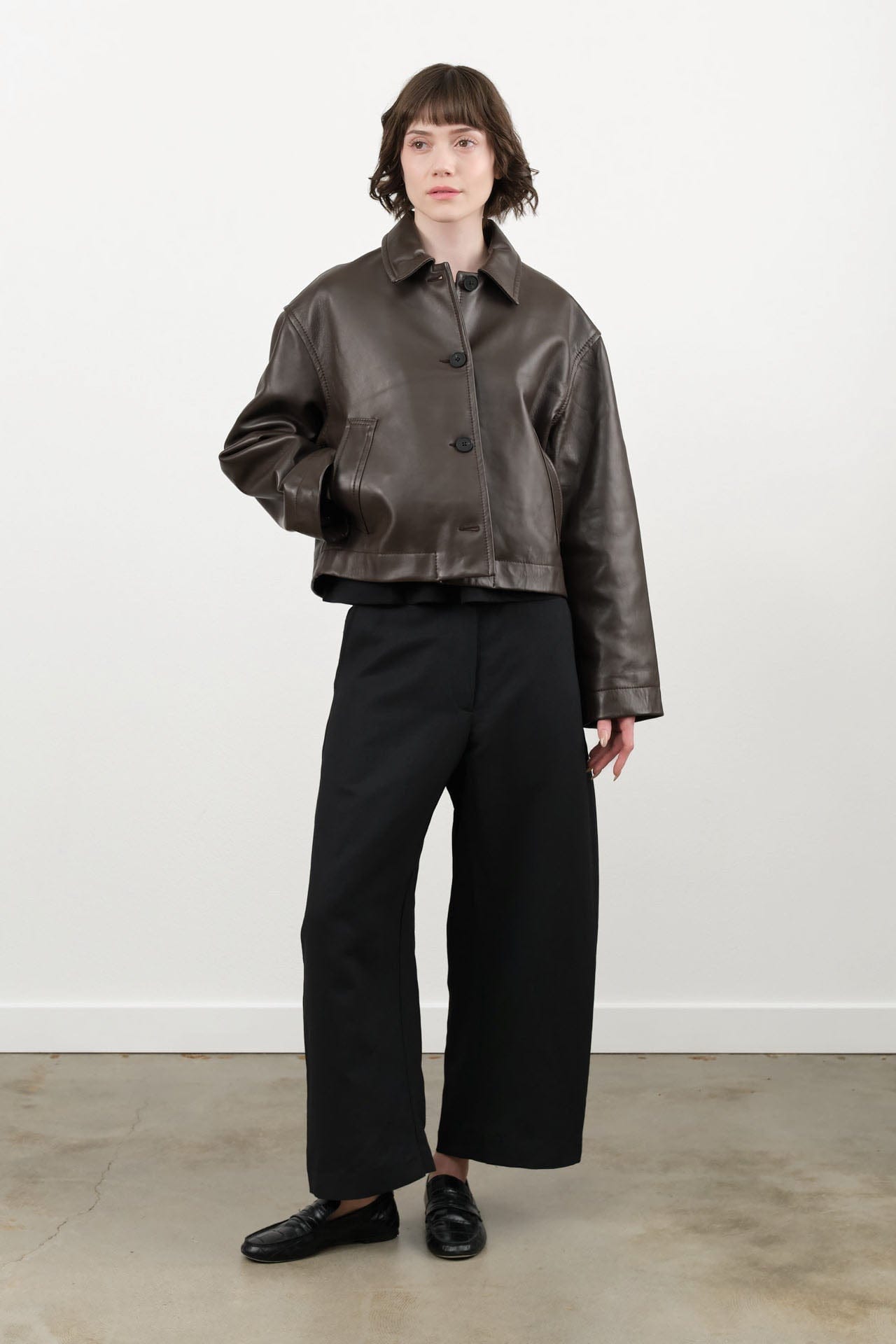 Studio Nicholson Apparel Womens Pants Chalco Linen Pant