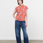 Studio Nicholson Apparel Womens Denim Denjo Wide Leg Forward Seam Pant