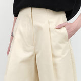 Creme Dordoni Volume Ankle Crop Pant by Studio Nicholson