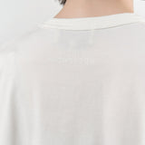 Studio Nicholson Apparel Womens Tees Loop Long Sleeve T-Shirt in Optic White