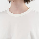 Studio Nicholson Apparel Womens Tees Loop Long Sleeve T-Shirt in Optic White