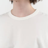 Studio Nicholson Apparel Womens Tees Loop Long Sleeve T-Shirt in Optic White