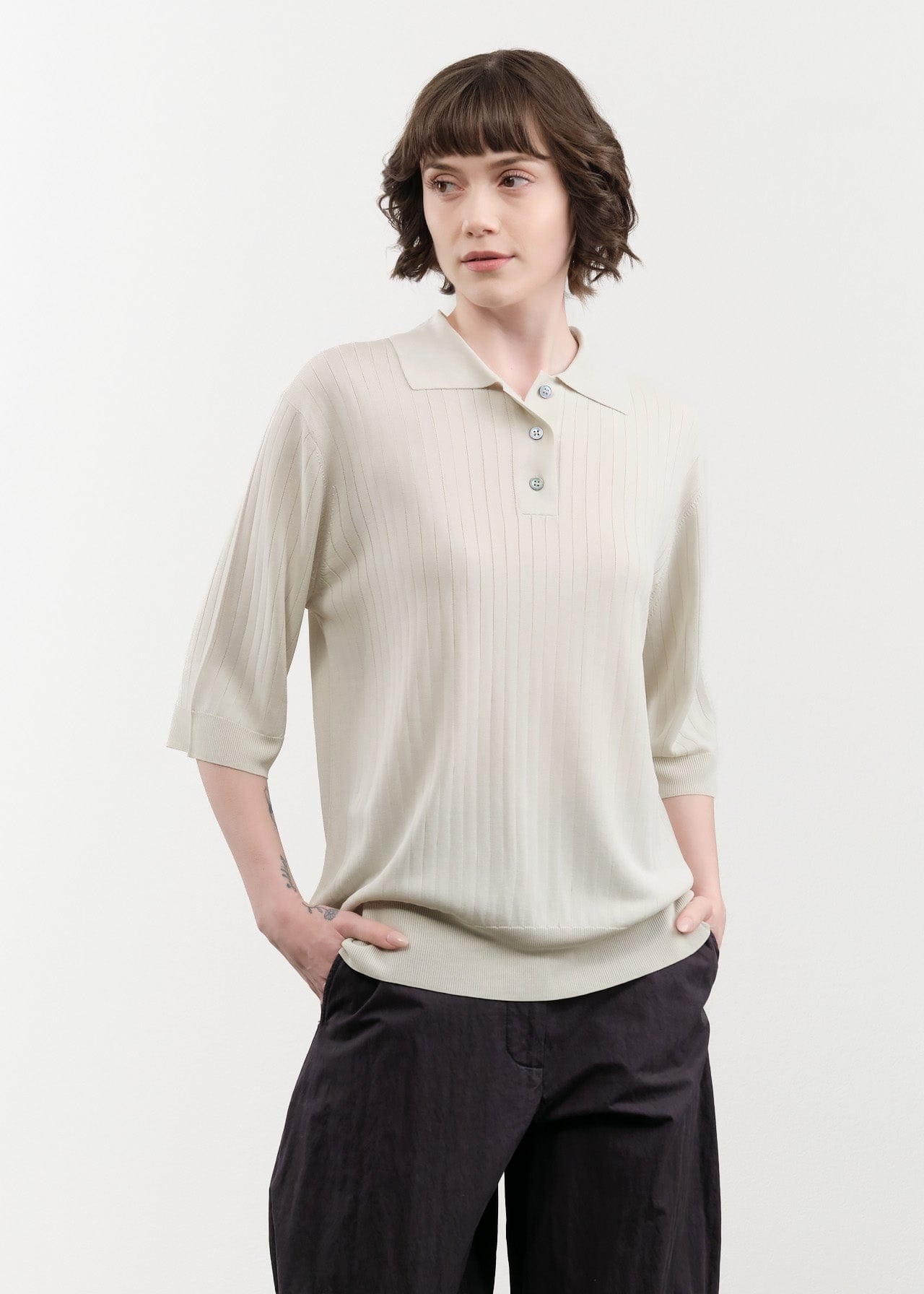 Studio Nicholson Apparel Womens Sweaters Lordi Knit Top