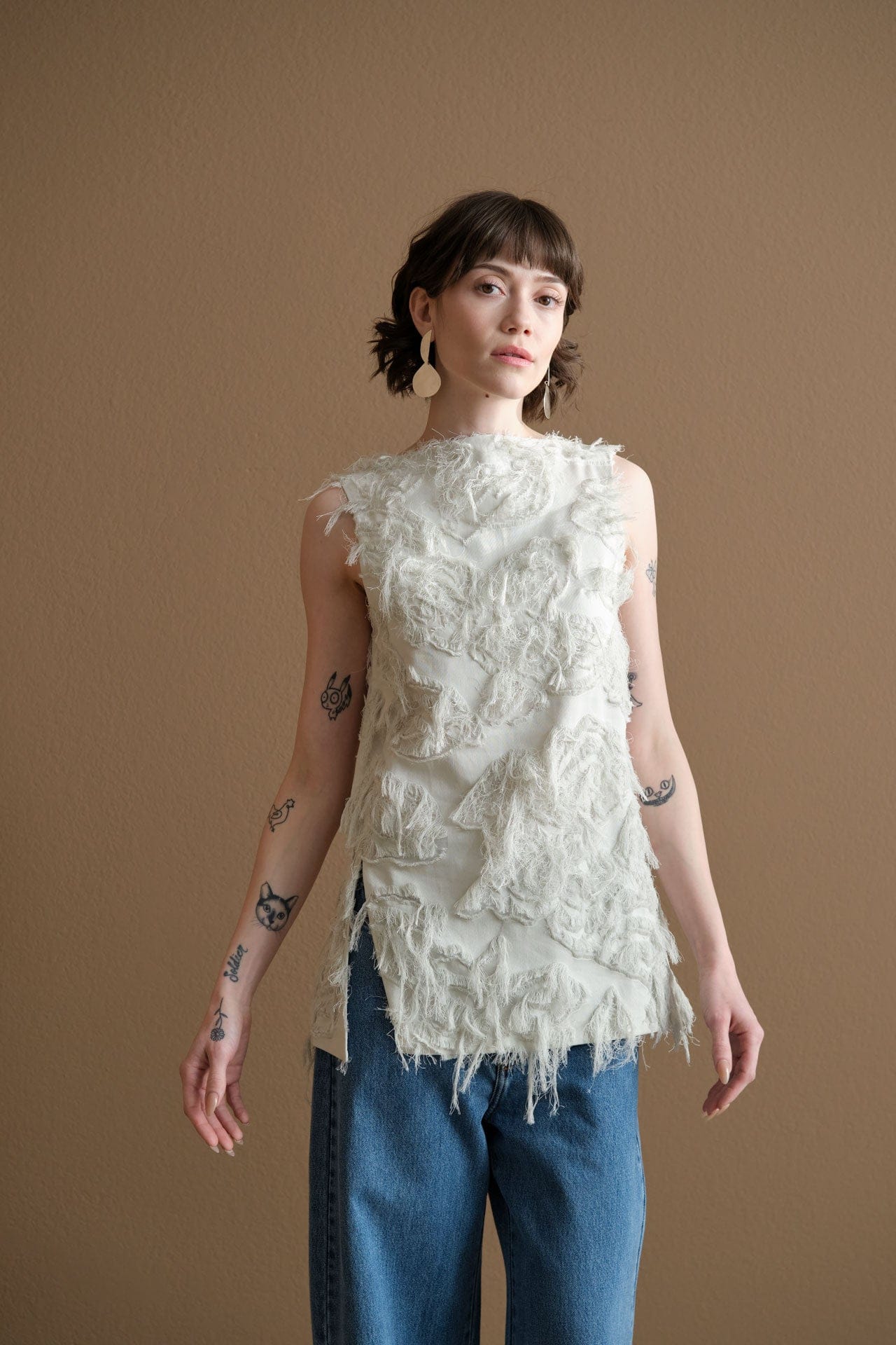 Studio Nicholson Apparel Womens Blouses Mager Top