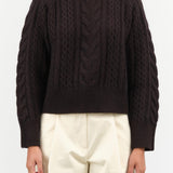 Molve Sweater by Studio Nicholson in Espresso 