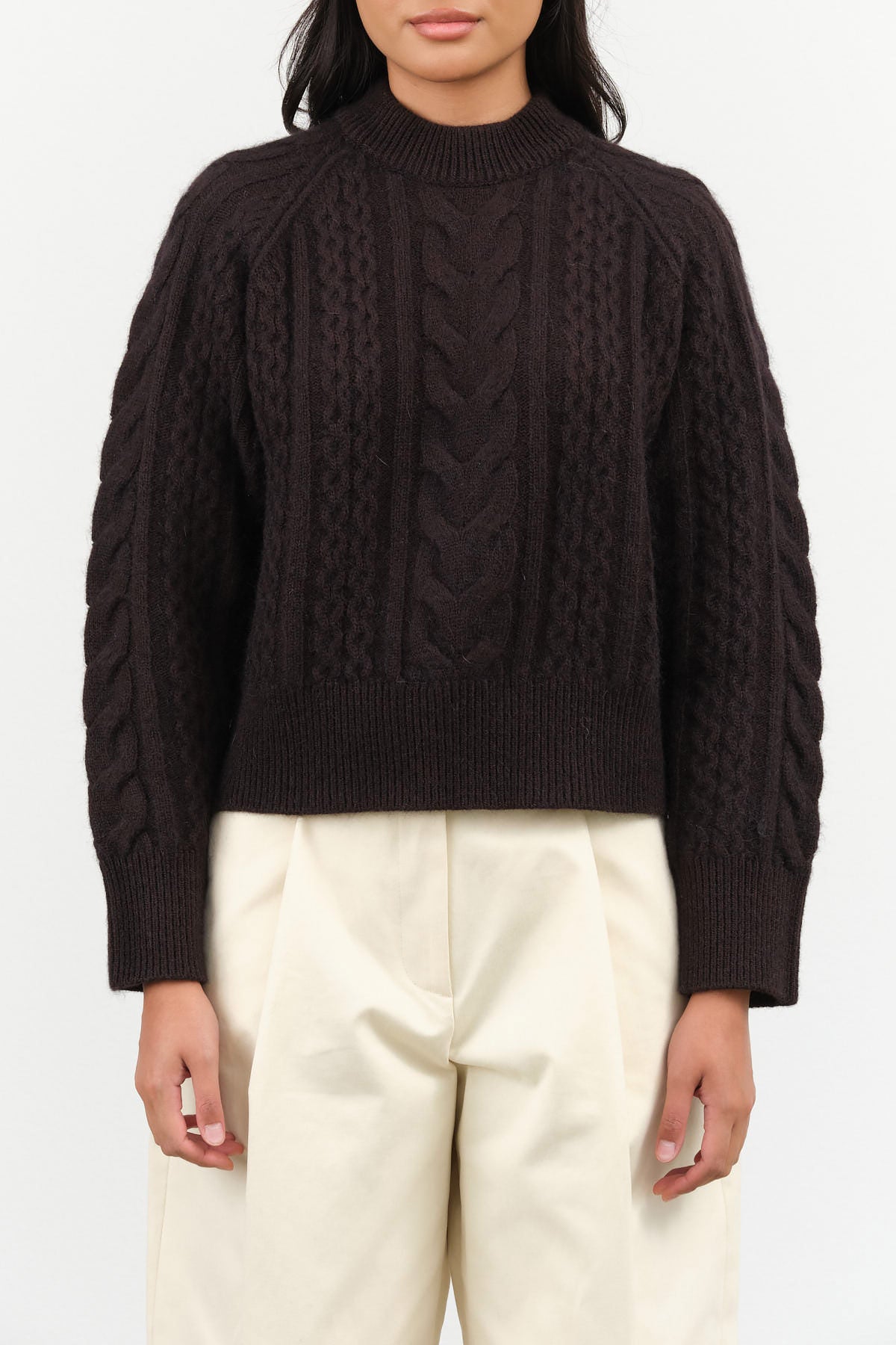 Molve Sweater by Studio Nicholson in Espresso 