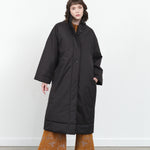 Studio Nicholson Pallan Padded Long Coat in Black